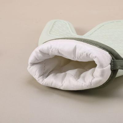Guanti in Silicone e Cotone Twill Doppio Strato Guanti da Forno a Microonde Guanti da Forno Guanti da Cucina per Cucinare e Cuocere al Forno Isolanti dal Calore Presine