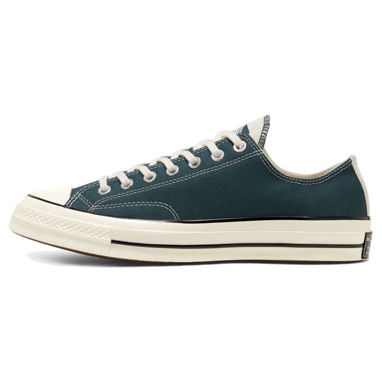 

Кроссовки унисекс Converse Chuck 70 Ox Green Black бежевые 166824C