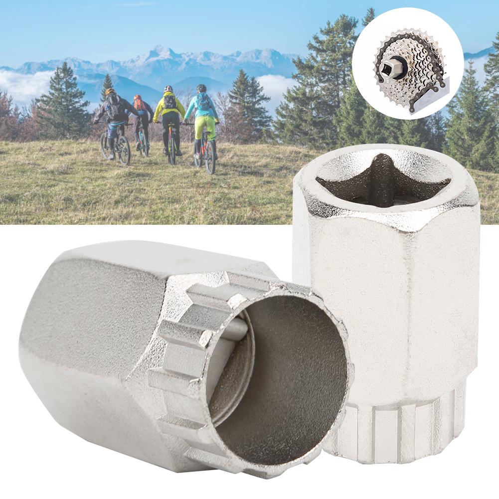 2 pcs Bicycle Socket Cyclone Flywheel Disassembly Tool Cassette Sprocket Remover Toolsfor cassette flywheel