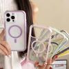 Transparent Magnetic 2-in-1 Apple 16 Phone Case for iPhone 13/14/15 Pro Max - Minimalist Design for Men and Women