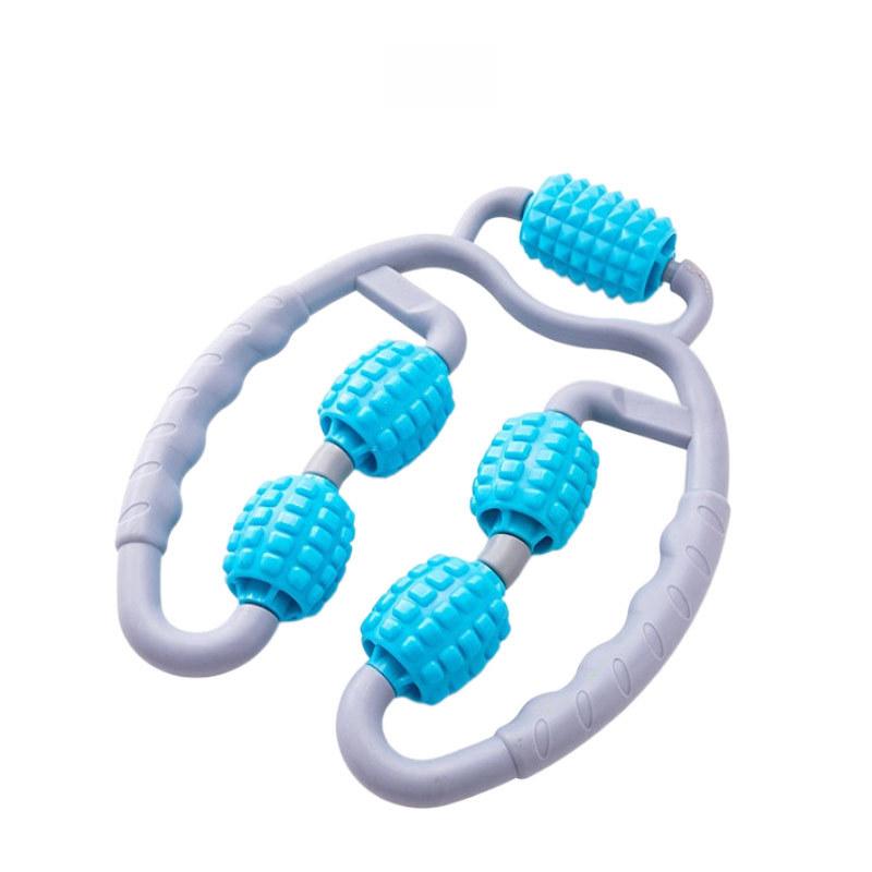 

Кольцевой массажный ролик для расслабления мышц икр, тренажер для йоги, зажимной массажер для ног, миорелаксант