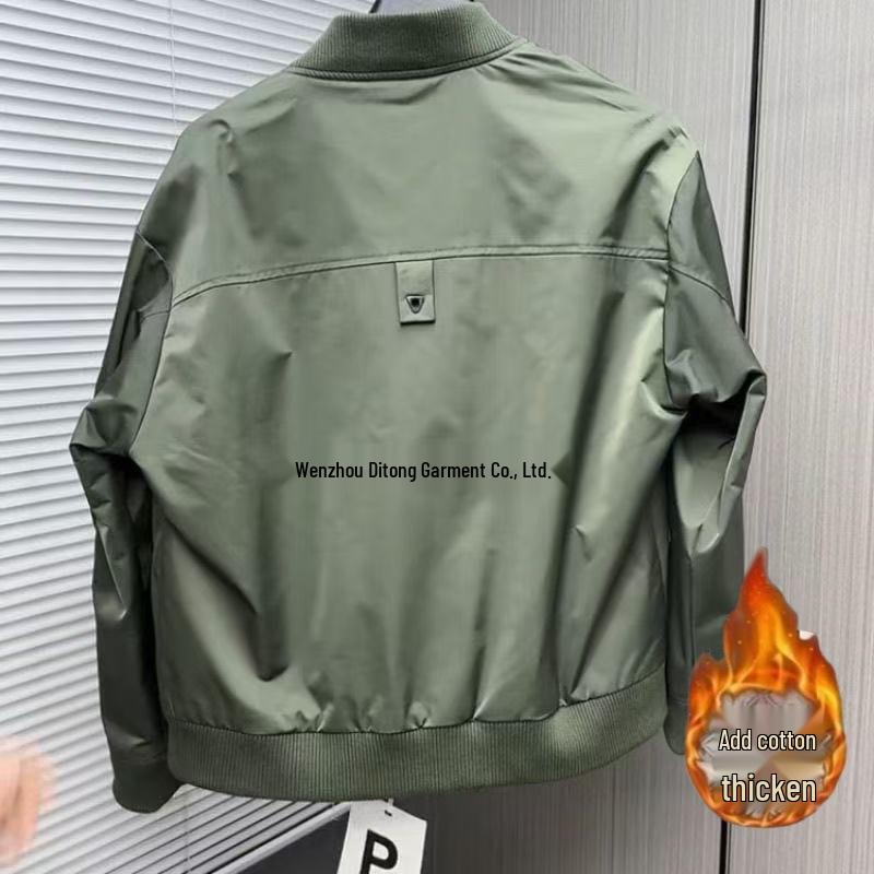 Men's Spring/Autumn 2025 Versatile High-End Outdoor Baseball Jacket