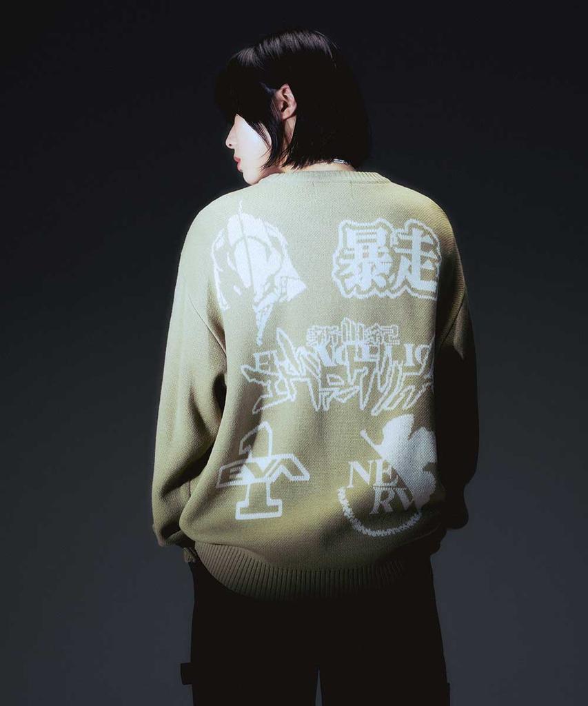 MAHAGRID Test Type Knit Sweater Black(Mg2Efmk607B)