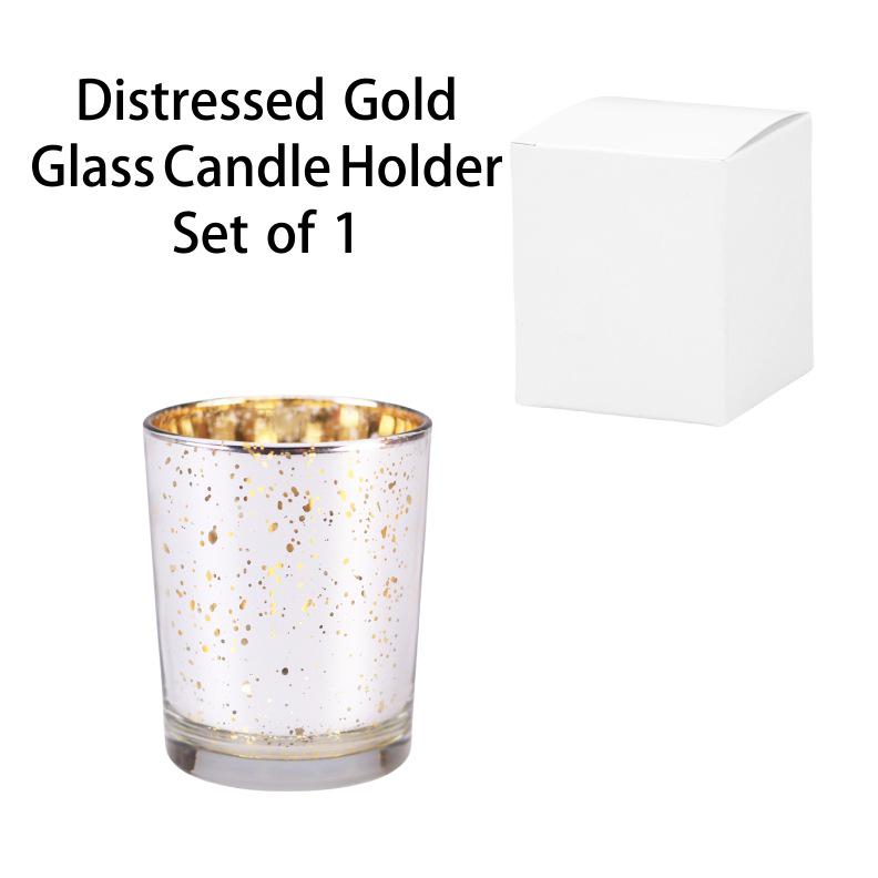 Starry Sky Christmas Glass Candlestick - Bestselling European & American Aroma Candle Cup