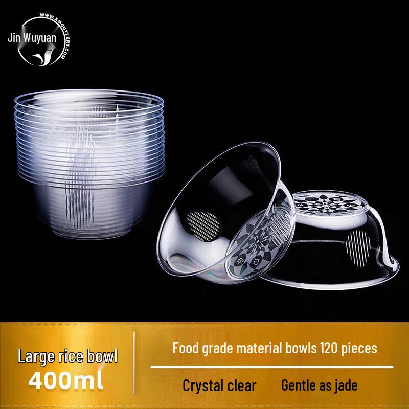 

Jinwuyuan Disposable Plastic Bowl & Chopsticks Set