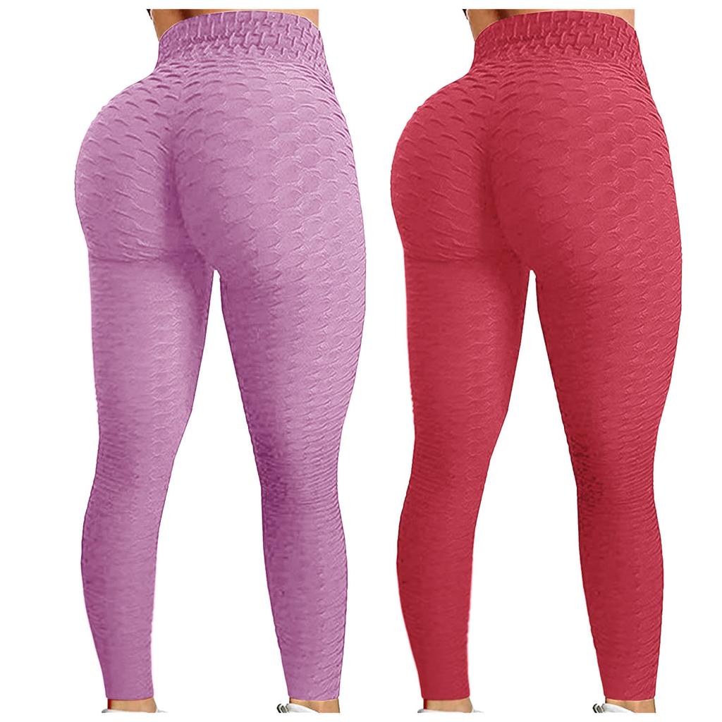 Women Fashion Print Yoga Pants Plus Size Casual High Waist Sport Pants
