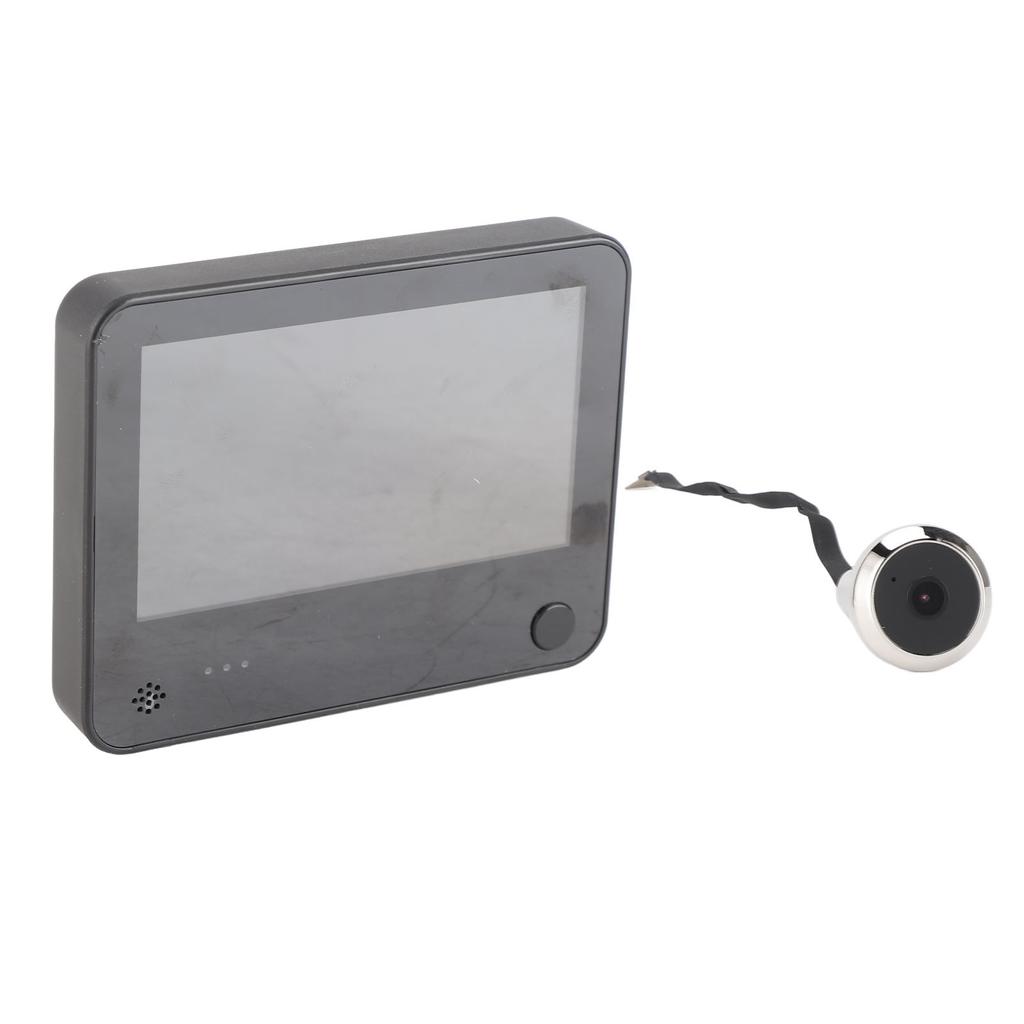 Türspion mit 4,3-Zoll-Display Nachtsicht Echtzeit-Videoaufzeichnung Diebstahlschutz Anti-Peeping
