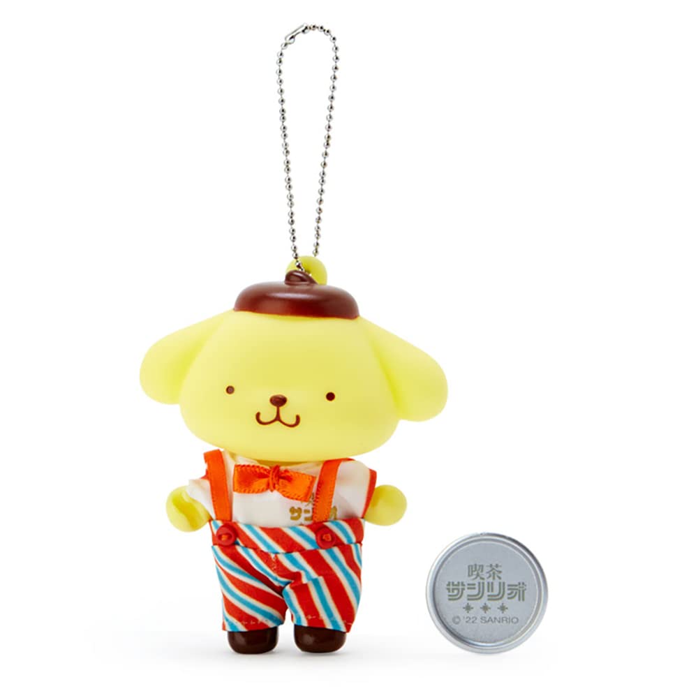 

Sanrio Pompompurin Мягкий виниловый держатель-маскот Кафе 135208 (Санио Нет. 2)