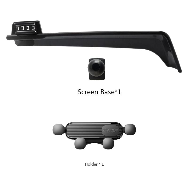 For Kia EV6 2022 2023 Car Accessories 12.3-Inch Screen Phone Holder Mount Cover Automobile Trim
