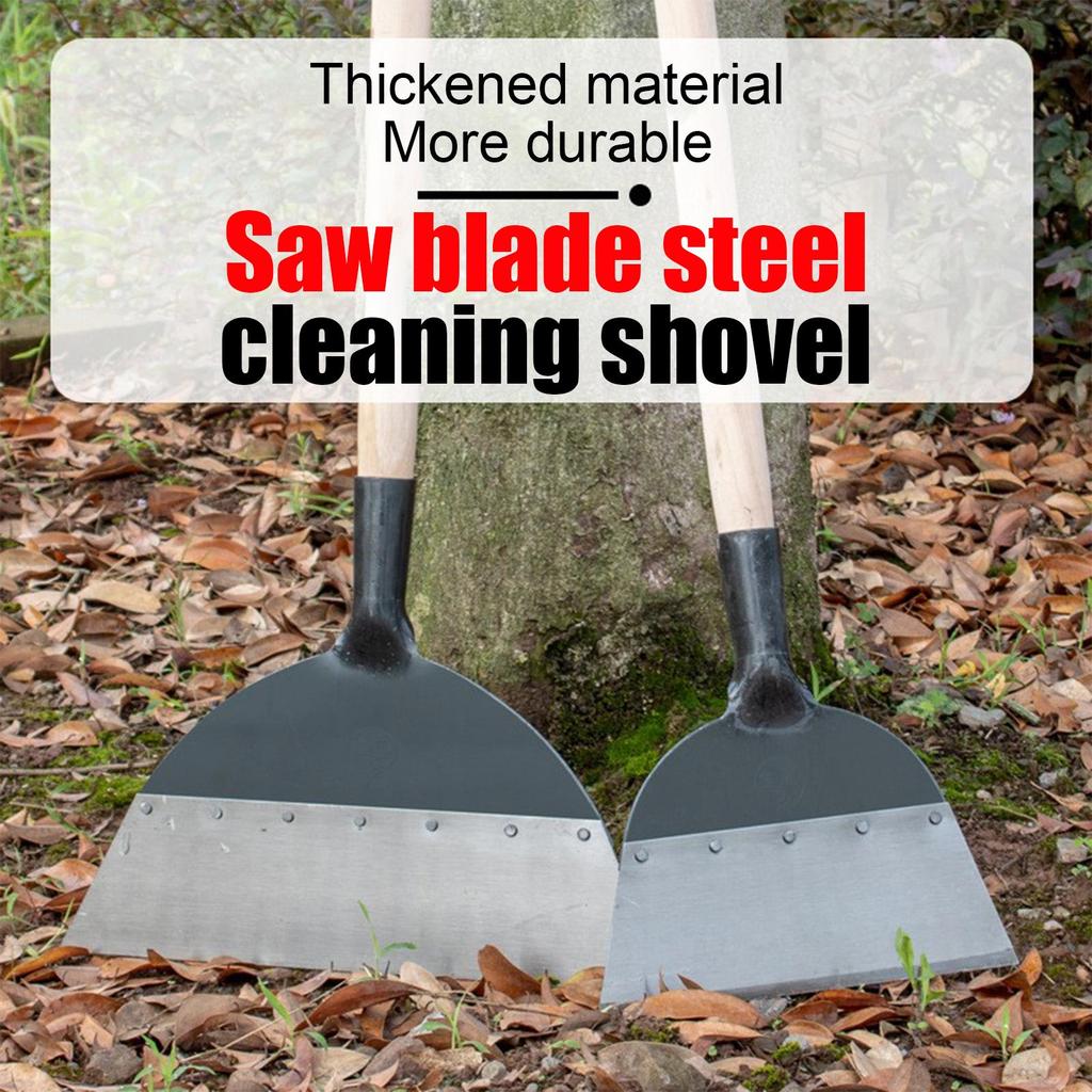 Multifunctional Outdoor Garden Cleaning, Grass Removal, Steel Flat Shovel, Ice Shovel, Carbon Steel Weeding Plant Farm Weeding Tool, Garden  Trowel