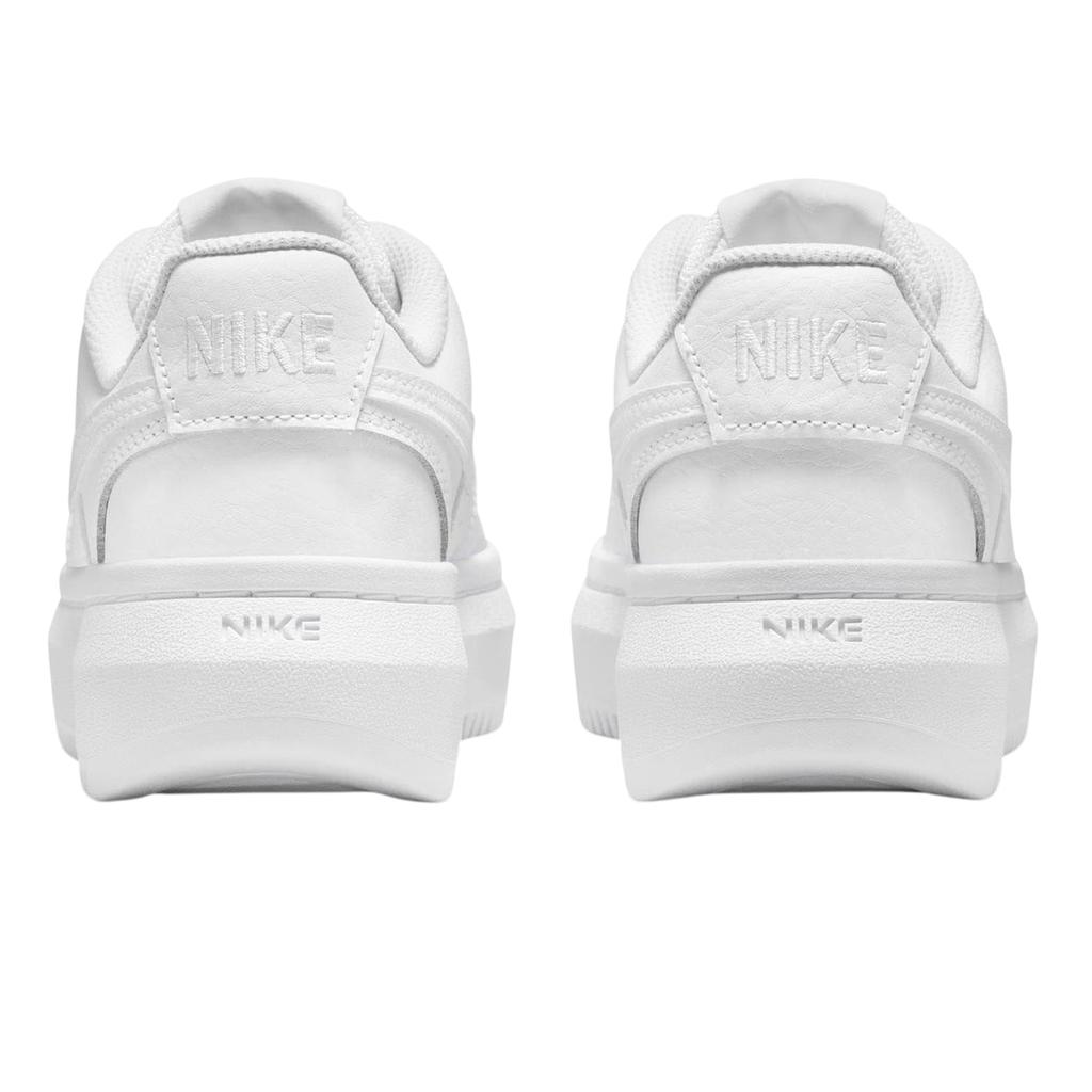 Nike Womens/Ladies Court Vision Swoosh Leather Platform Trainers