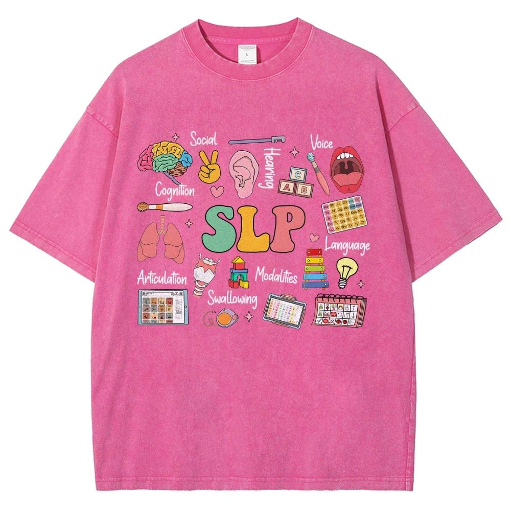 Colorful Letter Print Women's T-Shirt Loose Water System Oversized Short Sleeve Fashion Design Casual Cute Top