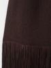 Hochwertiges Schlankes Damen-Quastenkleid - Neuer Einfacher Stil Nischen-Design
