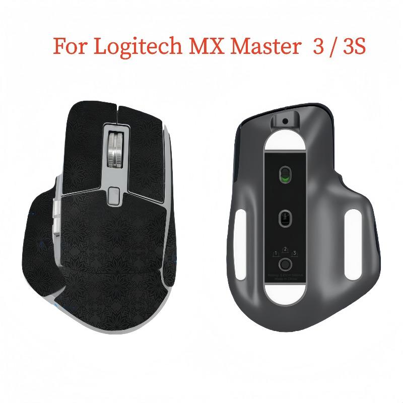 1 Set Anti-Slip Mouse Grip Tape + Ice-Feel Mouse Skates – Esports Gaming Accessories  For Logitech MX Master2/ 2S/3/3S