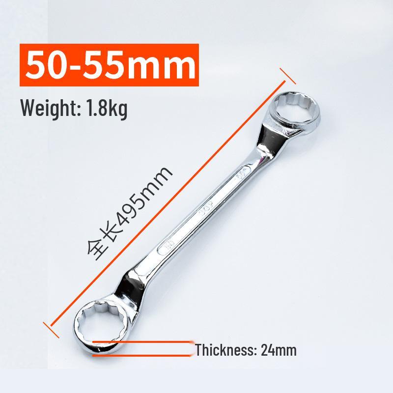 Sada oboustranných očkových klíčů s zrcadlovým povrchem: 8-55mm Nástroj pro opravu brýlí a automobilů
