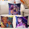 New Demon Hunters 45*45cm Cushion Cover Pillow Cover Decor Pillowcase Home Pillowcase For Couch Pillow