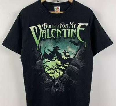 Bullet For My Valentine Scream Aim Tour T-Shirt Baumwolle Unisex Tee S-5XL Unisex T-Shirt
