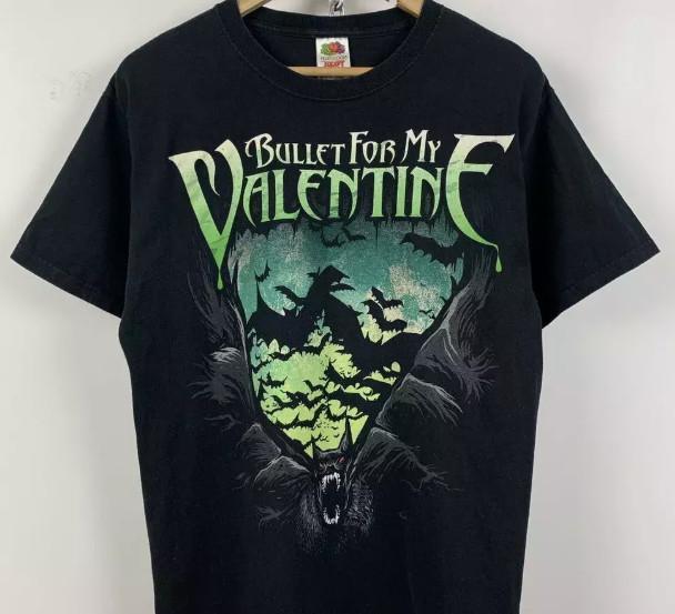 

Bullet For My Valentine Scream Aim Tour T-Shirt Cotton Unisex Tee S-5XL Unisex T-Shirt XXXXL