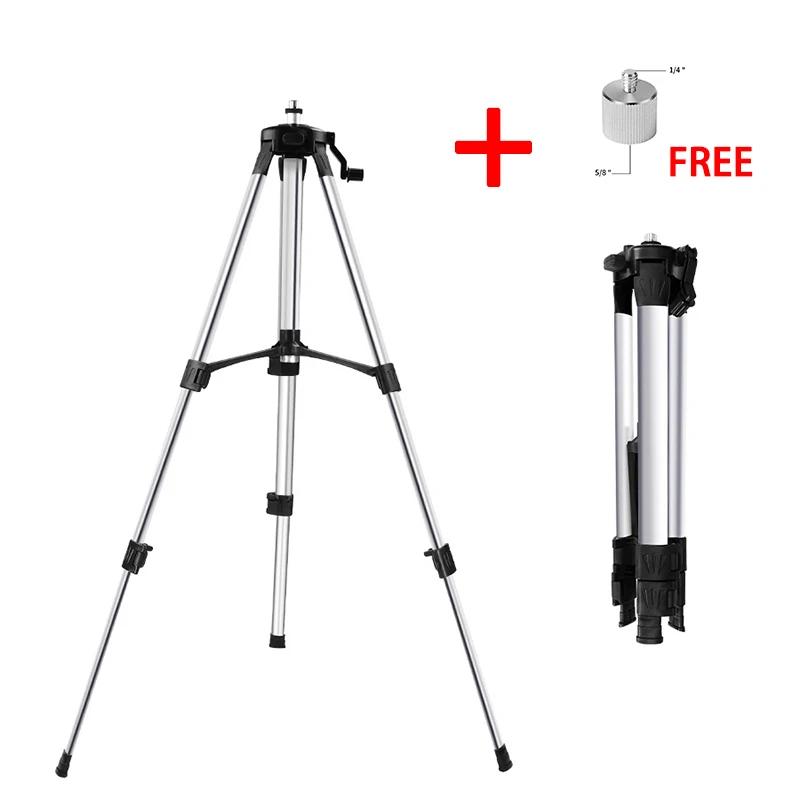 Laser Level Tripod Adjustable Height Thicken Aluminum Tripod Stand For Self leveling 1.2M Adjustment Tripod For Laser Level SET