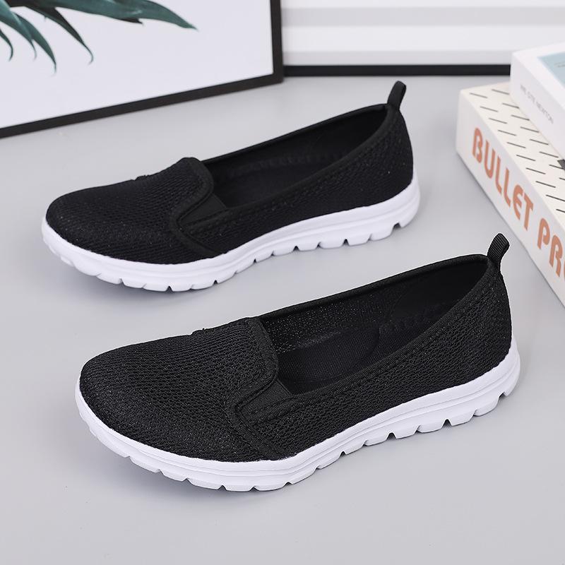 Fashion Shallow Mouth Casual Shoes, New Comfortable and Breathable Low-top Convenient Casual Shoes, Women's Style Travel Shoes
