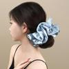 Retro Elegant Hair Band Satin Rubber Band Trendy Hair Rope Headwear  Party Headdress