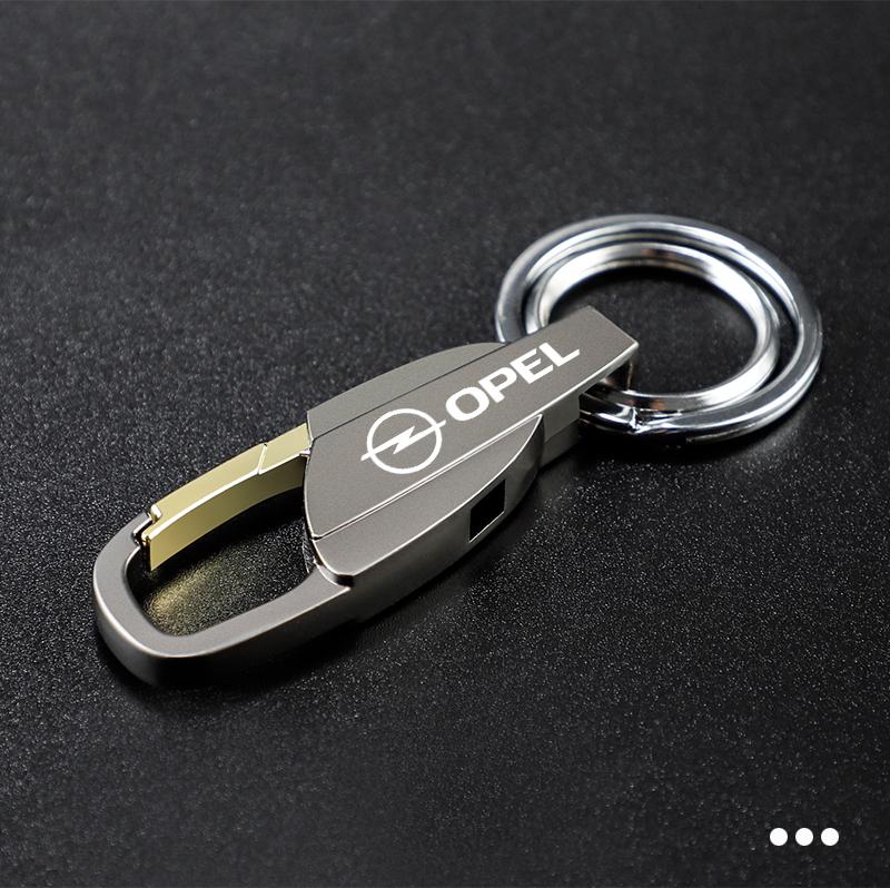 Metal Keychains Motorcycle Accessories For Opel Corsa D Astra Insignia Mokka Adam Combo OPC Vauxhall Vectra H G J Antara C Sr7