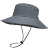 Brimmed Big Western Cowboy Hat Sun Protection Outdoor Fishing Cap Travel Gift