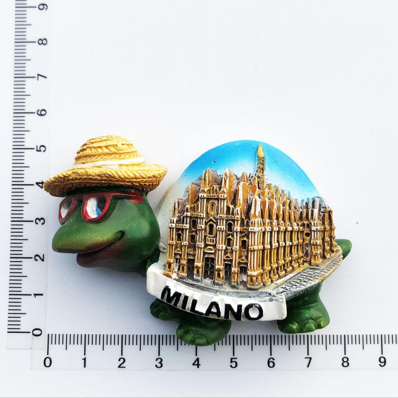 Italy Fridge Magnets Rome Milan Venice Tourist Souvenirs Travel Fridge Magnetic Stickers Home Decoration Crafts Wedding Gifts