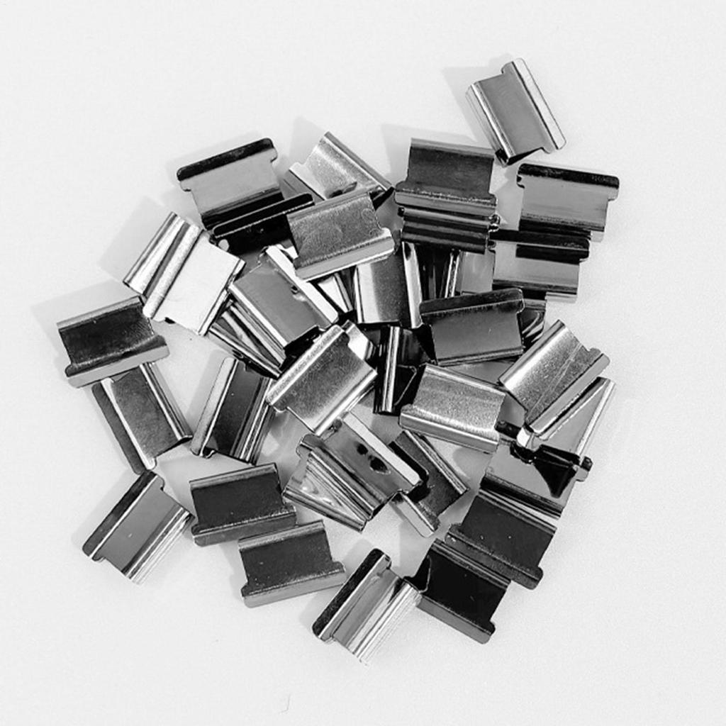 Clip Stapler Reusable Push Clamp Book Binding Machine Office Accessories For Paper Documents File Stapler School Supplies