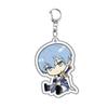 Acrylic Keychain For Anime Frieren Cartoon Figure Himmel Key Chain Ring Pendant Jewelry Fans Gift Cosplay Bag Accessories Gift