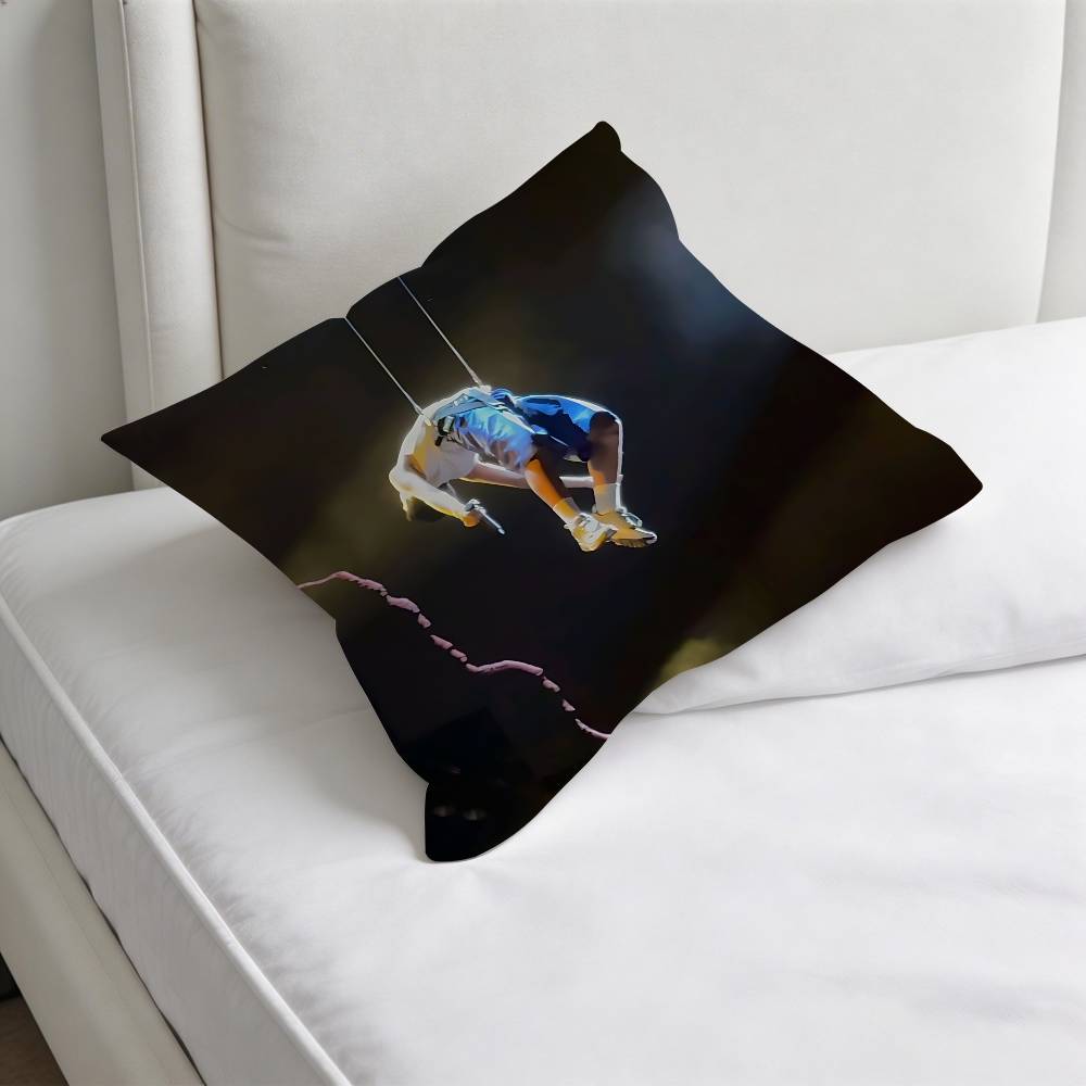 Singer MMilo J Fashion Square Pillow Case Durable Throw Pillow Cover for Sofa Couch Chair
