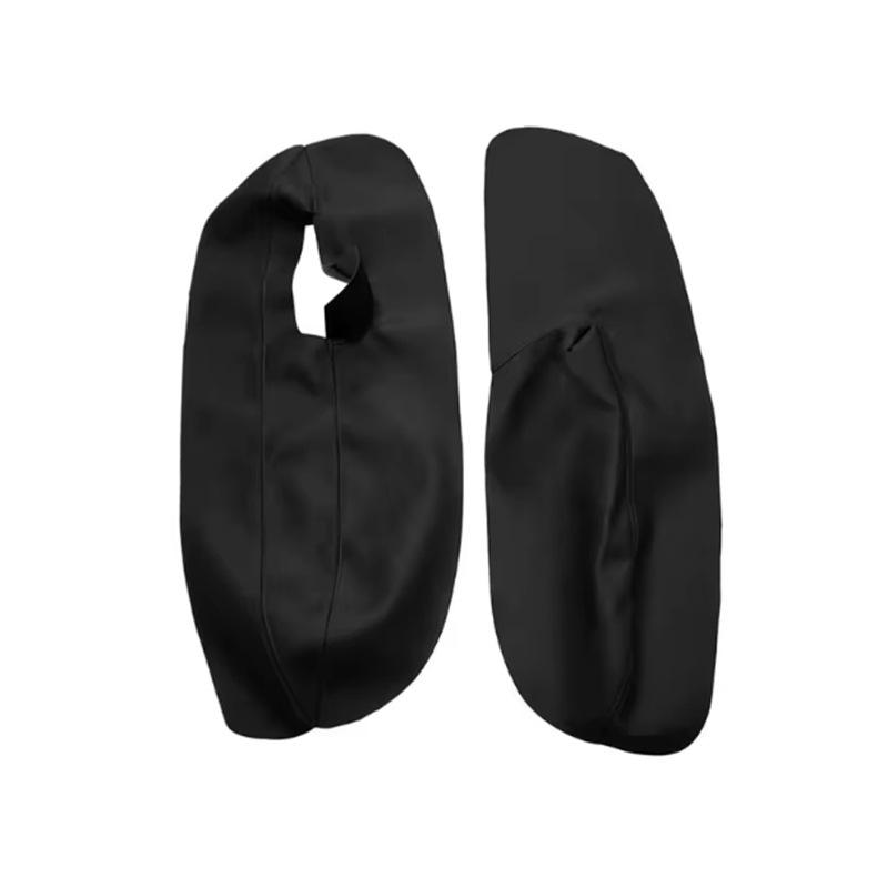 Black Leather Door panel armrest covers Black For Volkswagen Golf 4 MK4 Jetta Bora 1998 1999 2000 2001 2002 2003 2004 2005