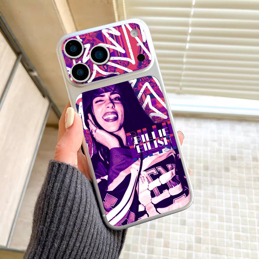 Pop Singer B-Billie Modern Style Back Decal Sticker Protective Wrap Skin For IPhone 17 Pro 17 Pro Max
