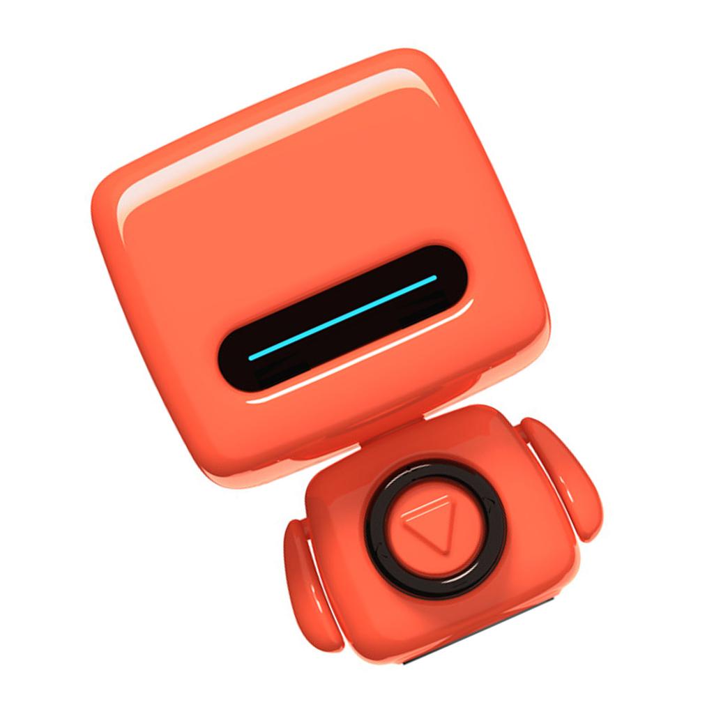 Portable   Speaker Cute Robot Shape Built in Mic Multifunction Smart Wireless Speaker for Photo Call
