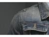 2024 Autumn Korean Trendy Men's Slim Retro Denim Jacket - Fashionable Casual Motorcycle Style