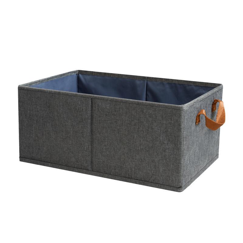 Clothing Storage Box Household Fabric Large-capacity Storage Cocoa Folding Washable Storage Box
