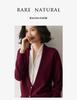 Cashmere Women's V-neck Two-tone Faux Layered Knit Sweater Cardigan for Autumn/Winter 2025