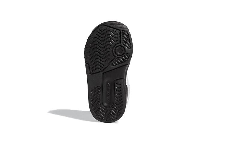 Kids' Sneakers Adidas Originals Drop Step Slip Resistant And Breathable High top Toddler Shoes White Black