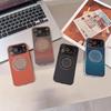 iPhone 17 Pro Max Carbon Fiber Magnetic Case with Large Window - Compatible with iPhone 16/17 Pro.