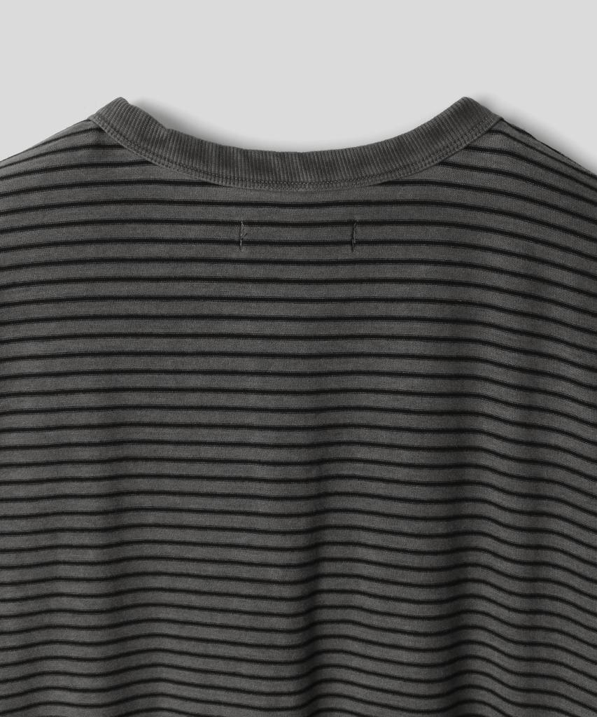 INDUST Pigment Washed Striped Short Sleeve T-Shirt_3 Colors