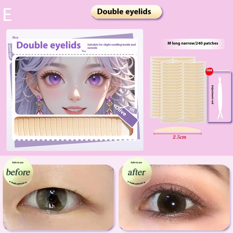 180/216/240Pcs Invisible Eyelid Sticker Lace Eye Lift Strips Double Eyelid Tape Adhesive Stickers Eye Tape Tools Lash Tape