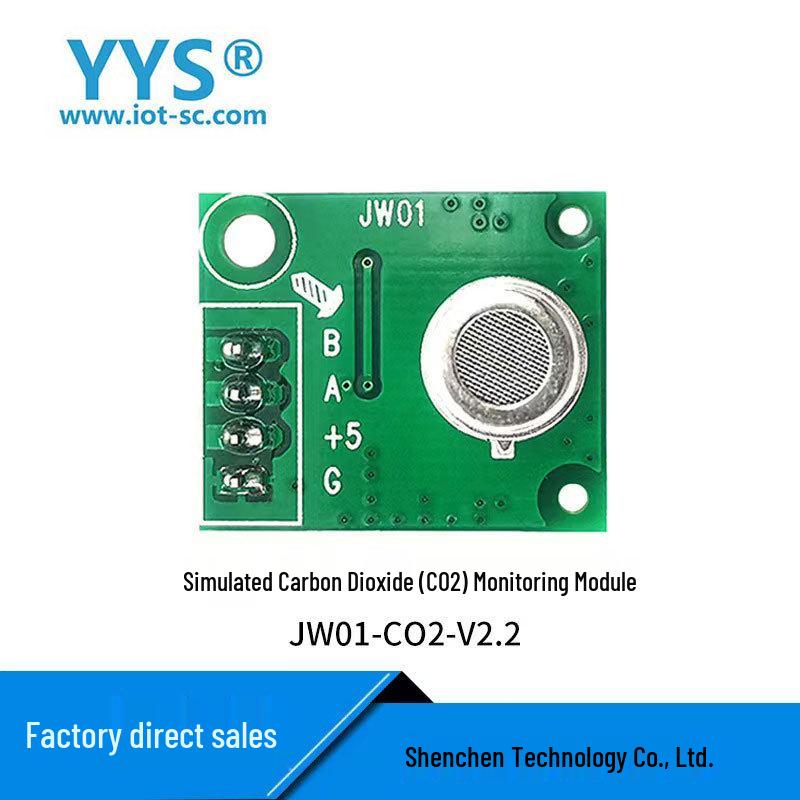 CO2 Sensor Analog Carbon Dioxide & VOC Air Quality Monitor JW01