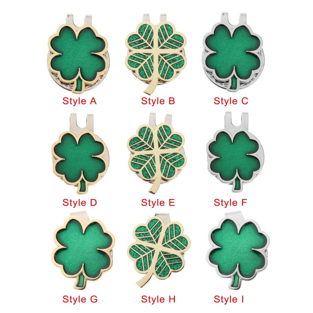 Golf Ball Marker Golf Accessories Metal Golf Ball Mark Hat Clip for Ladies