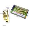 Golden Music Educational Children Trumpet Kids Trumpet Plastic for W/ 4 Colored