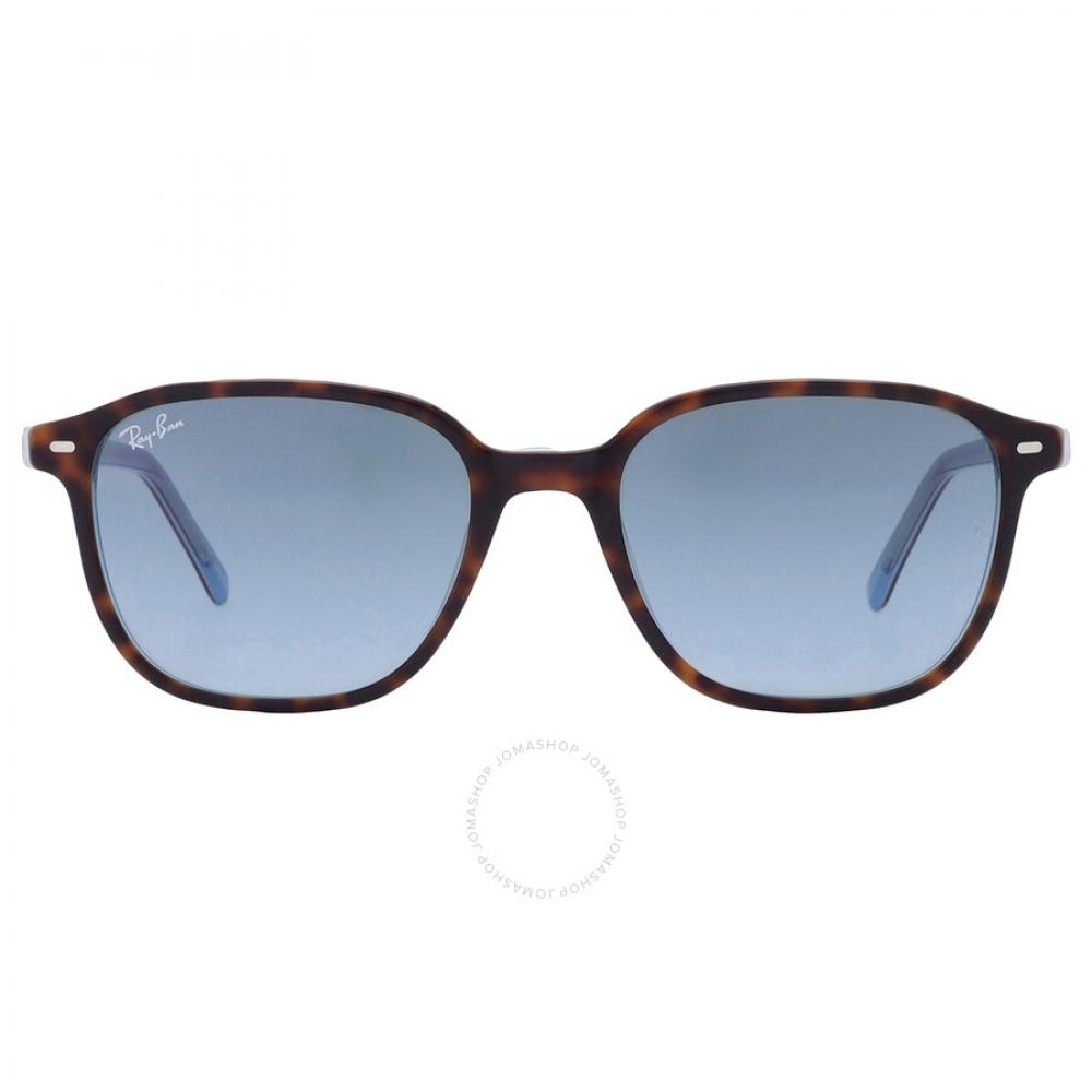 

Синие квадратные солнцезащитные очки унисекс Ray Ban Leonard с градиентом RB2193 13163M 51