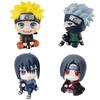 9cm Naruto Anime Figur Uzumaki Naruto Kakashi Uchiha Sasuke Itachi Niedliche Spielzeuge Q Figurals Action Figur Modell