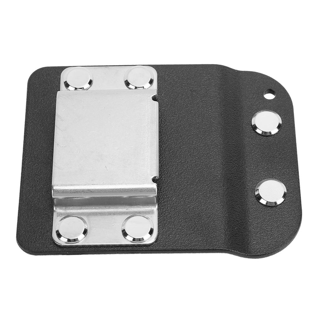 Tape Measure Holder Stainless Steel Tool Holster Portable Drill Belt Holder for Plumbers