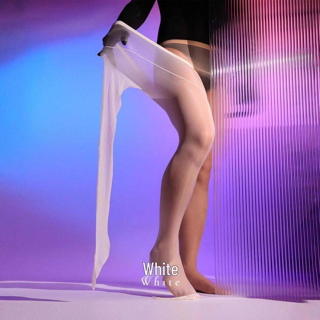 Kuli Si 3D Herren-Strumpfhosenbeutel: Transparenter Bund, Ölig Glänzend, 360° Nahtlos, 640 Nadeln