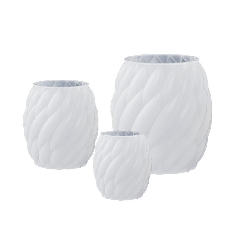 3D Rotating Raindrops Silicone Candle Mold DIY Art Abstract Crafts Scented Candles Soap Molds Making Plaster Resin Casting Molds