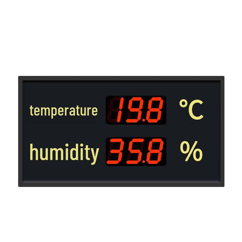 LED Digital Temperature Humidity Display Screen